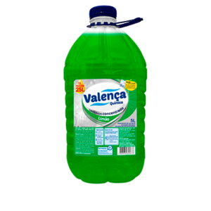 DETERGENTE VALENÇA FD 4X5L COCO / LIMÃO / MAÇA